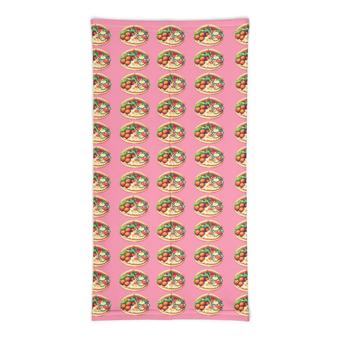 Neck Gaiter | Falafel Party 16 Bit Pink