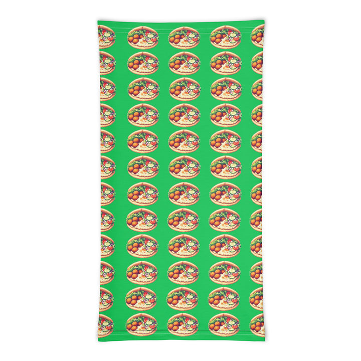 Neck Gaiter | Falafel Party 16 Bit Green