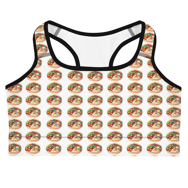 Sports Bra | Falafel Party 16 Bit All Over