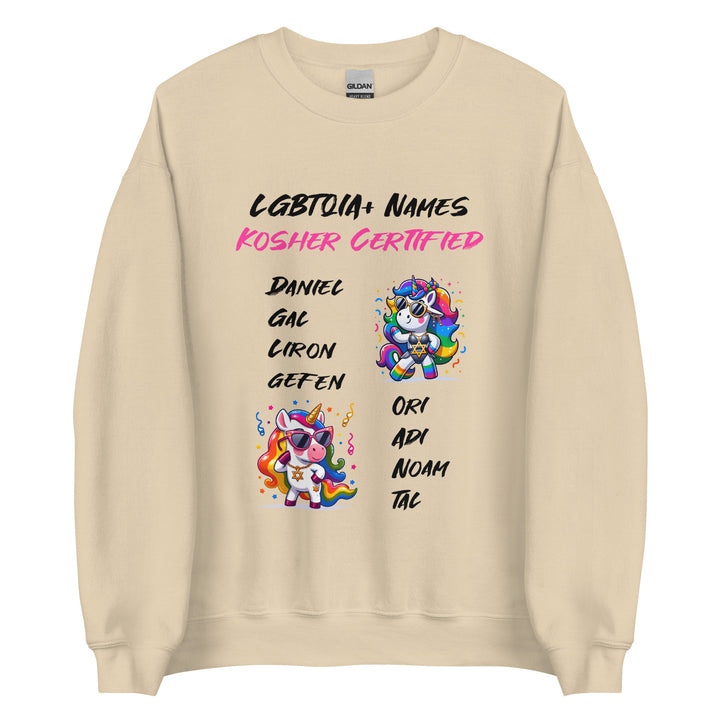 Sweatshirt | Kosher Certified Names