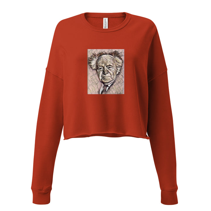 Crop Sweatshirt | David Ben Gurion