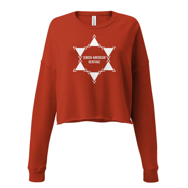Crop Sweatshirt | Jewish American Heritage