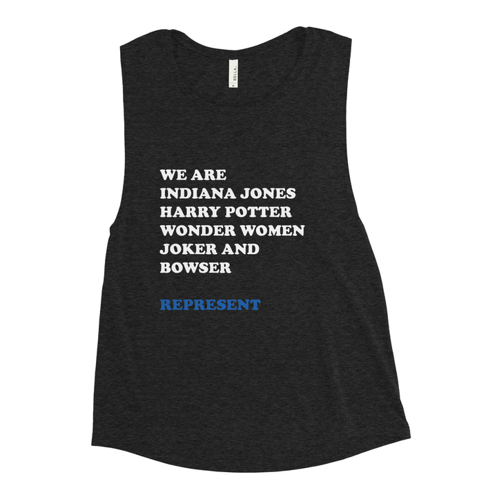 Women's Muscle Tank | We are Iconic Roles 1