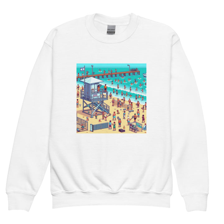 Youth Sweatshirt | TLV Frishman Beach 16 Bit